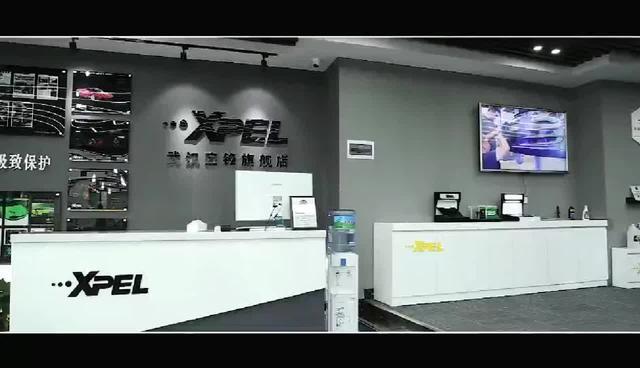 panamera xpel-武广旗舰店保时捷帕拉梅拉专车专用漆面保护膜隐形车衣施工中
