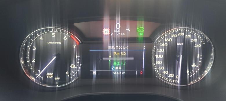 凯迪拉克xt5 4.7的记录太难破了……行驶60公里高速。最低只能做到5.0，自己4.7的记录半年都破不了。都是同一段路程。