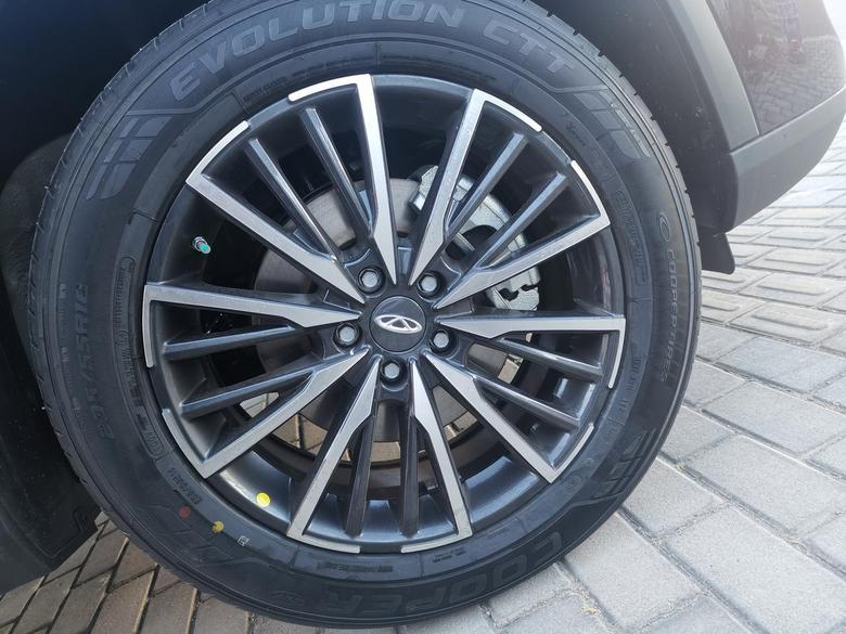 瑞虎8 plus 订的车到了，想问问提车的车友们，豪享版原车轮胎都是固铂轮胎吗？