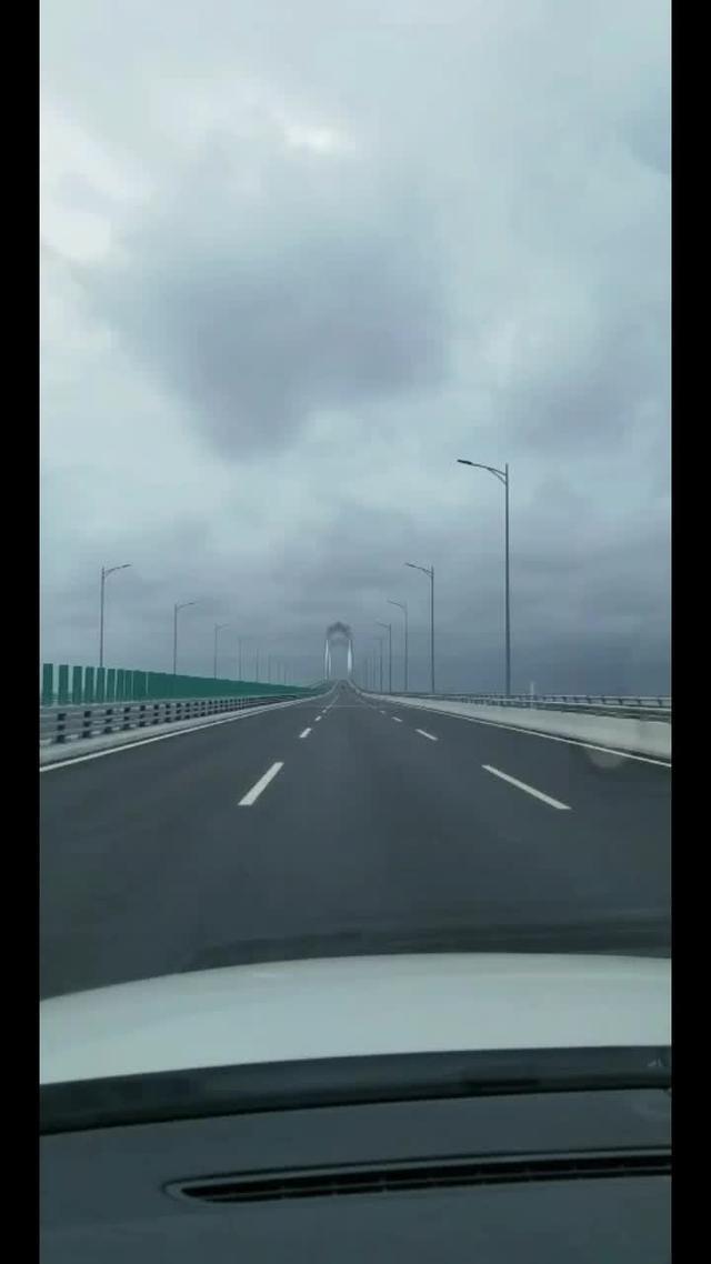 宝马x3 家乡网红跨海大桥#水东湾大桥