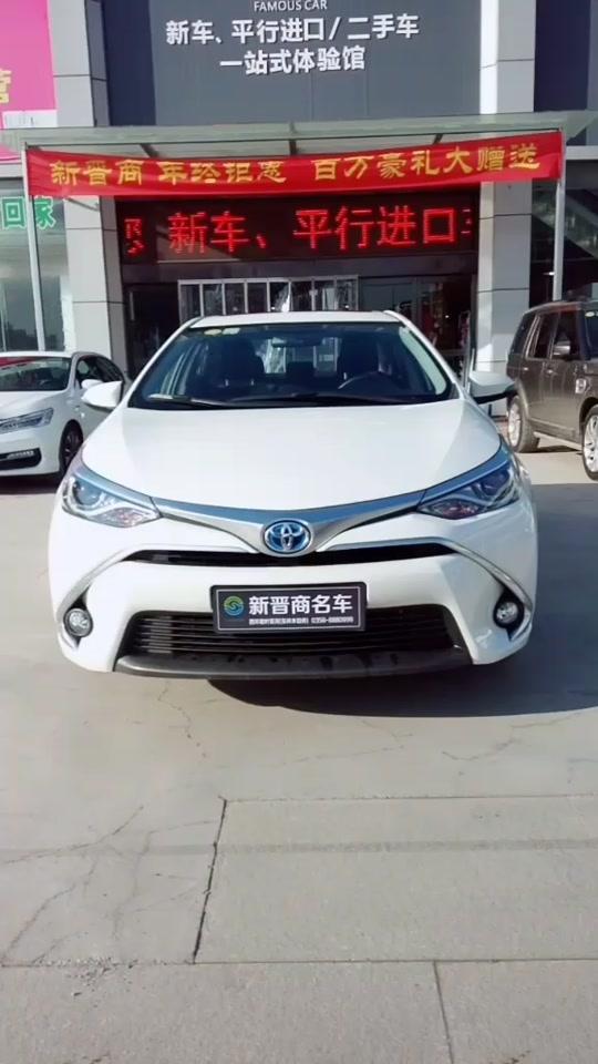 #山西晋城#新能源车18年广汽丰田雷凌油电混合动力版到店，7000公里准新车。首付4万开走。