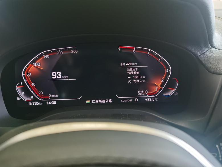 宝马x3 车子高速上行驶车内噪音很小，油耗根据个人驾驶习惯百公里在7升左右。整天感觉非常不错。?能耗分享??‍♂️情况介绍?真实感受?槽点反馈✏️独家秘籍