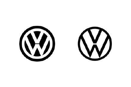 你看！大众的logo也扁平化了，抹去了金属立体感，“V”和“W”也更纤细了！最早将在未来新一代高尔夫上首搭。据悉大众此举也是在为它的电动汽车时代做准备。你觉得大众的新logo怎么样？