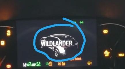 各位大佬：威兰达两驱科技版2.0，车子启动仪表盘上，有没有以下这个小车