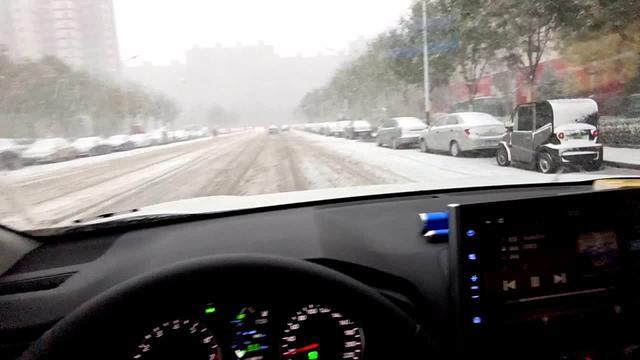 威兰达 2021年的第一场雪，用车第3天