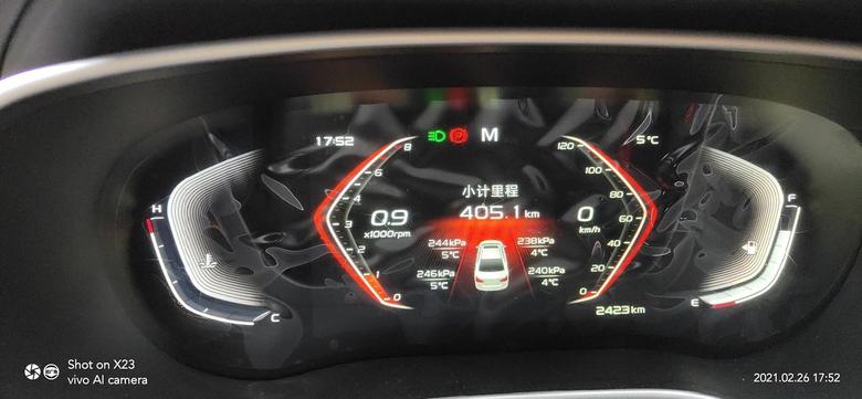 吉利帝豪2020款1.5L手动向上版，跑了两个月，没事就溜溜车，目前2423公里，百公里平均油耗6.2L，争取跑进5.8。