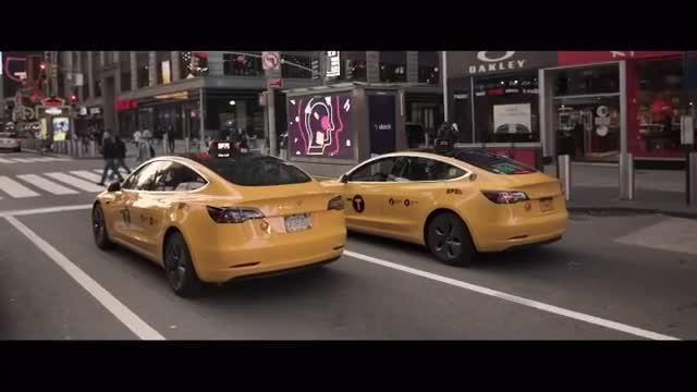 model 3 特斯拉Model3出租车入列纽约，凯美瑞燃油出租车司机表示羡慕，未来将增加至数百辆甚至上千辆。