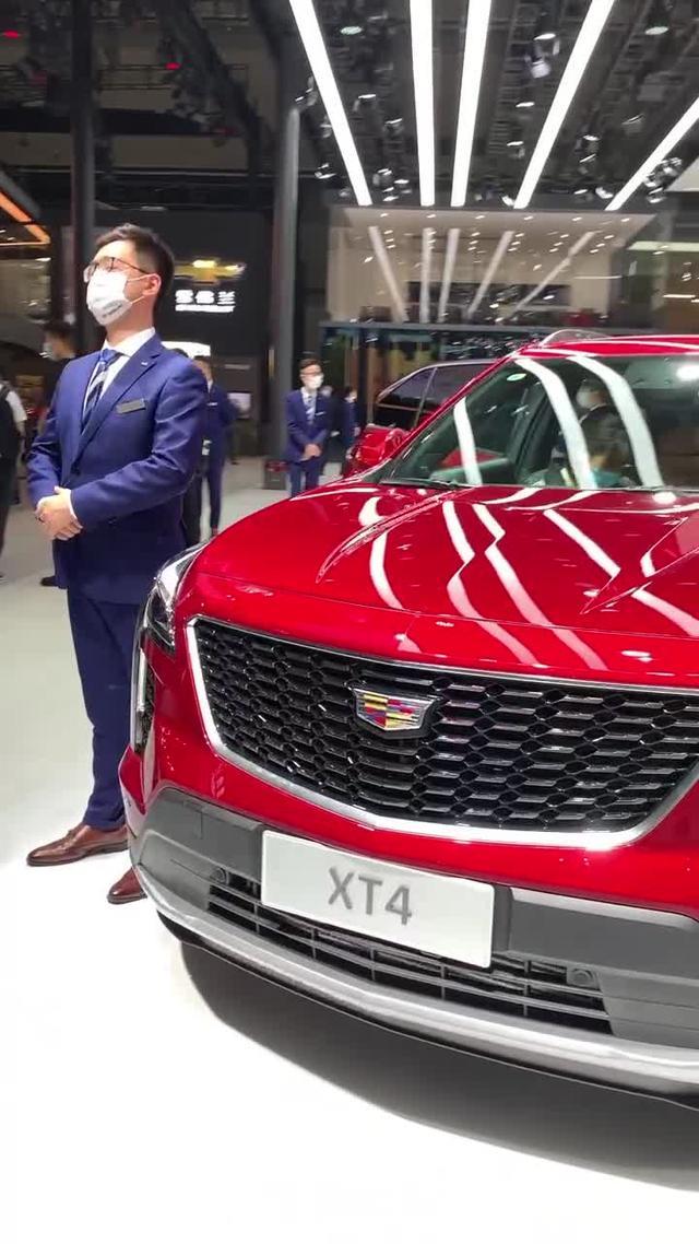 凯迪拉克xt4 上海车展的全部展车