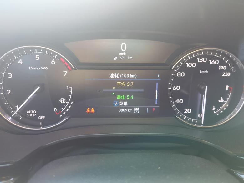 凯迪拉克xt6 昨天在郑州周边跑高速，天也不热，没开空调，竟然刷了个百公里5.4，出乎意料啊