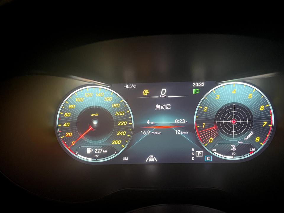 奔驰GLC GLC300L自动启停黄标，室外温度零下，开二十公里也不起作用，啥情况，有知道的嘛